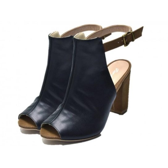 Ankle Boot DuduDias10 Feminina - Preto