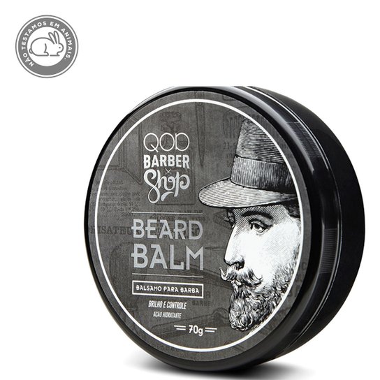 Bálsamo para Barba QOD Barber Shop Beard Balm 70ml - Incolor