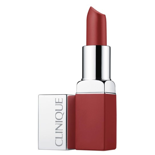 Batom Clinique - Pop Matte Matte Lip Colour + Primer 02 - Icon Pop - Incolor