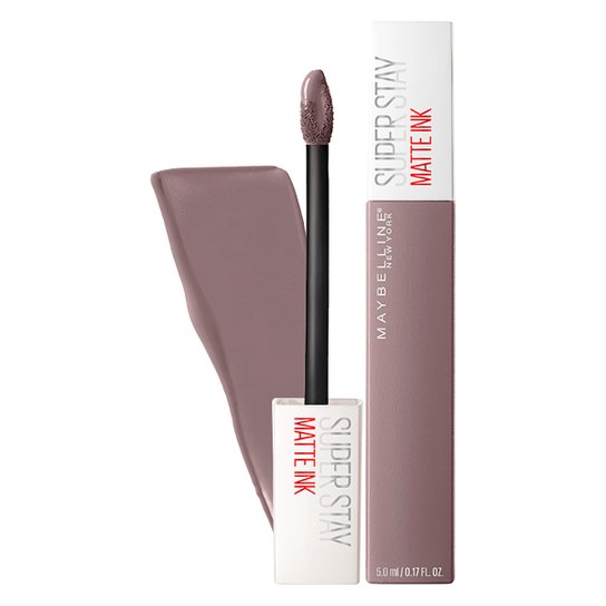 Batom Líquido de Longa Duração Maybelline SuperStay Matte Ink Cor Huntress - Incolor