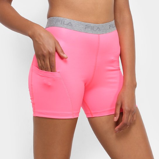 Bermuda Fila Born To Run Feminina - Rosa