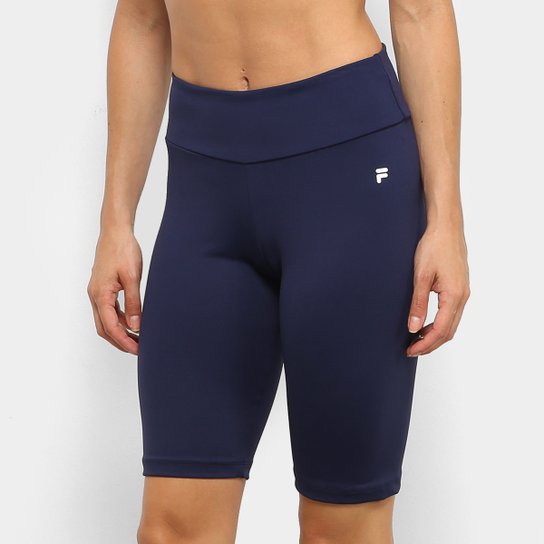 Bermuda Fila Long New Feminina - Marinho