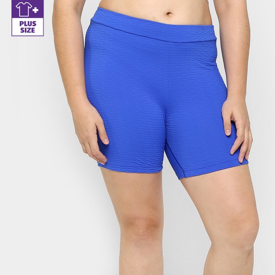 Bermuda Fila Plus Ns - Azul