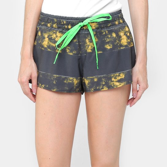 Bermuda Mormaii Up Masculina - Chumbo+Amarelo