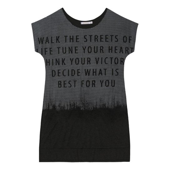 Blusa Alongada Endless Feminina - Preto