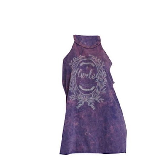 Blusa Recorte Ray Bird Hurley Feminina - Roxo