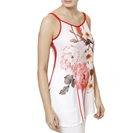 Blusa Regata Feminina - Vermelho