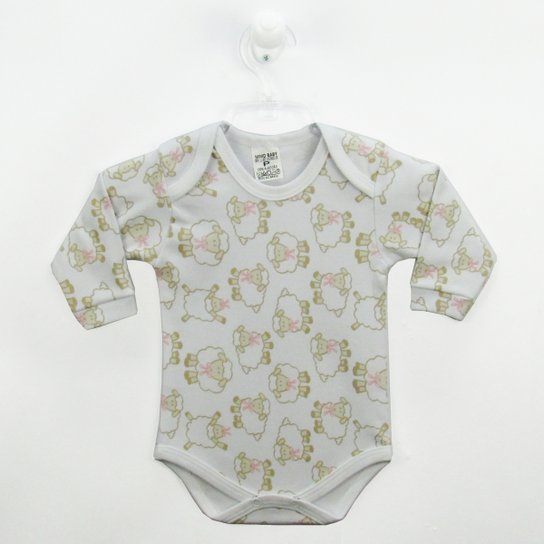 Body Suedine Carneirinhos - Branco