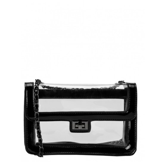 Bolsa Amaro Crossbody Feminina - Preto