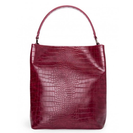Bolsa Amaro Ombro Cube - Vermelho