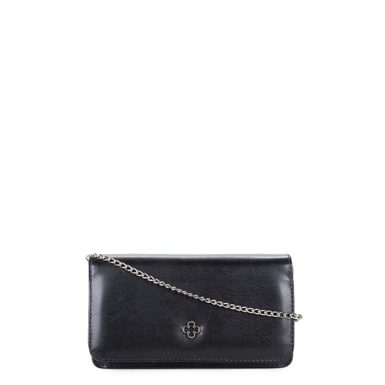 Bolsa Capodarte Flap Soft Feminina - Preto