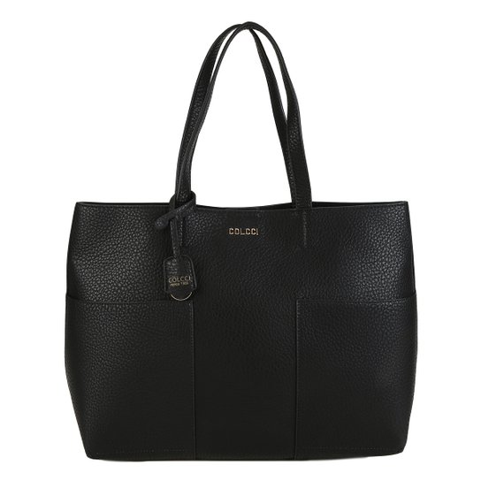 Bolsa Colcci Shopper Grande Elephant Feminina - Preto