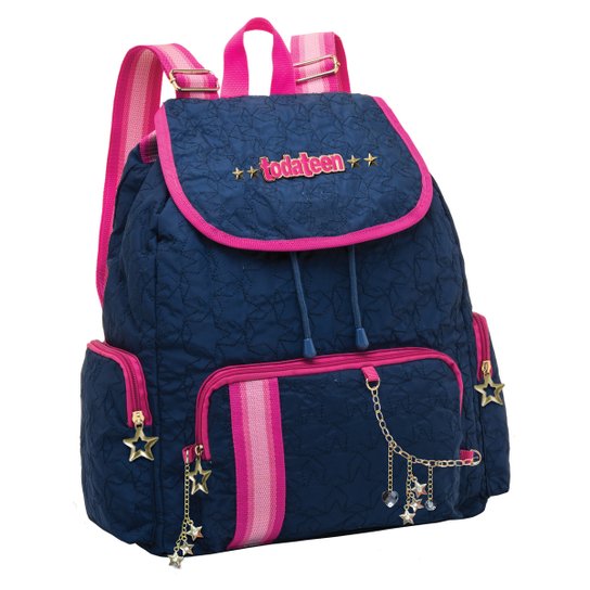 Bolsa Costas Toda Teen Beauty - Marinho