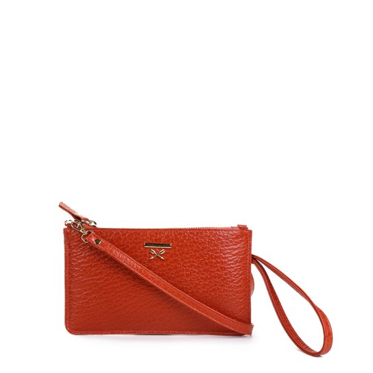 Bolsa Couro Colcci Handbag Básica Feminina - Vermelho