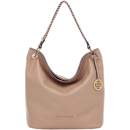 Bolsa Couro Tiracolo - Bege