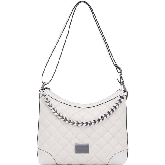 Bolsa Couro Transversal - Branco