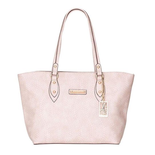 Bolsa de Ombro Fellipe Krein Feminino - Rosa