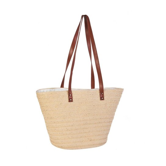 Bolsa de Praia com Alças Longas Manly - Off White