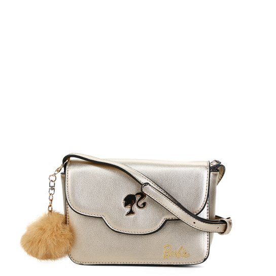 Bolsa Gash Mini Bag Barbie Feminina - Ouro