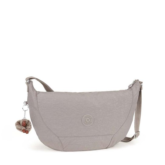Bolsa Kipling Nille Feminina - Cinza