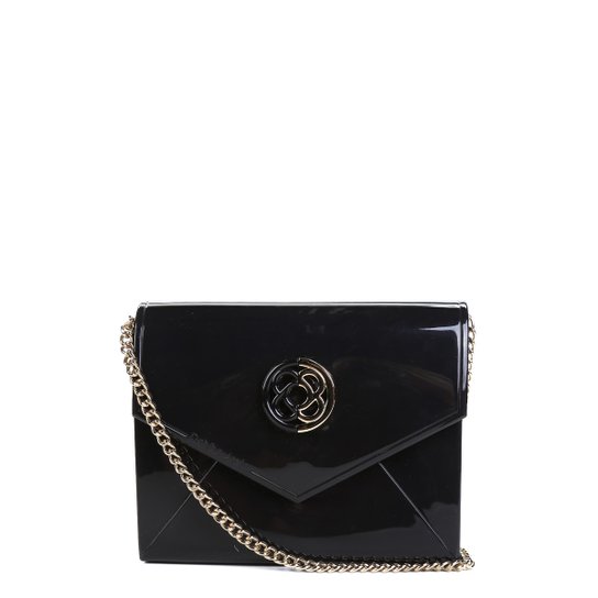 Bolsa Petite Jolie Mini Bag Flap Express Feminina - Preto