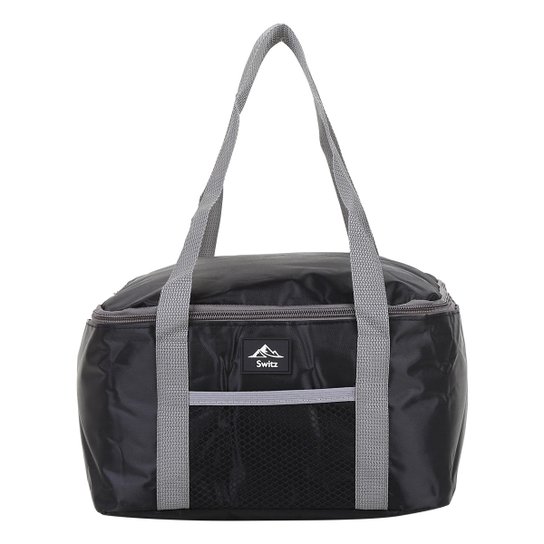 Bolsa Prime Switz Térmica Média - Preto+Cinza