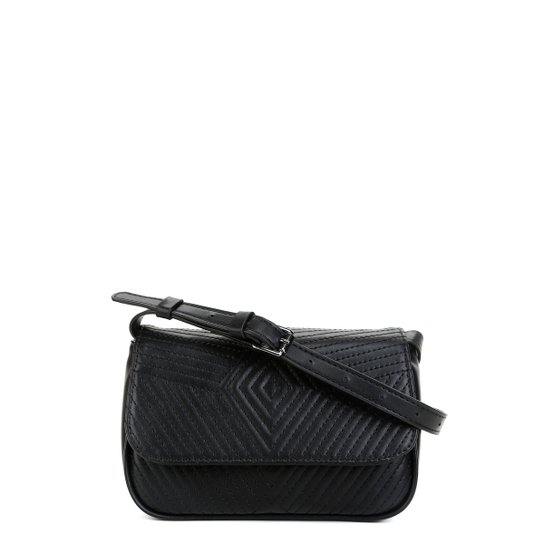 Bolsa Shoestock Belt Bag Matelassê Feminina - Preto