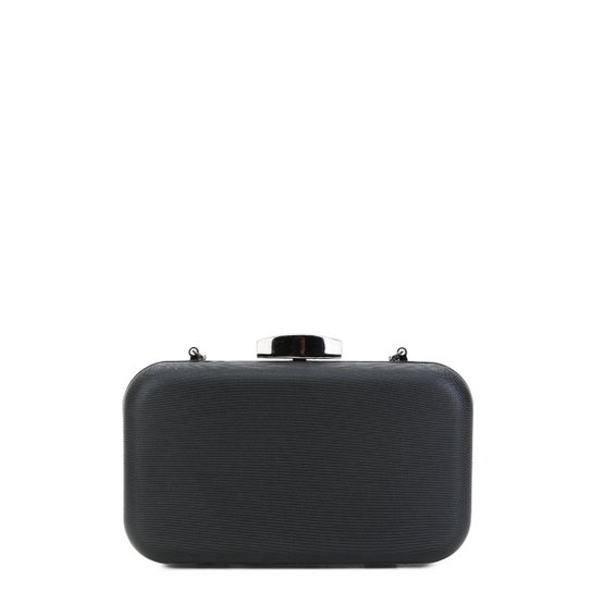 Bolsa Shoestock Clutch Evening Frame Feminina - Preto