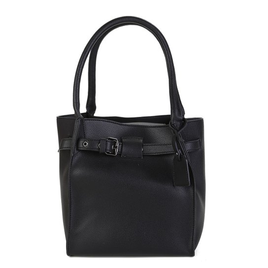 Bolsa Shoestock Handbag Belt Feminina - Preto