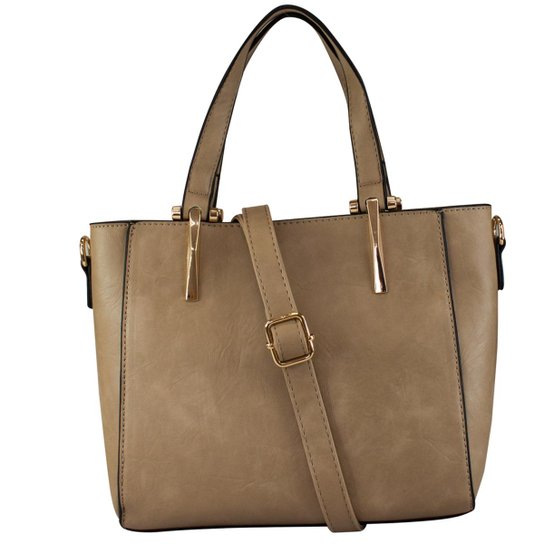 Bolsa Shopper Pallas - Bege