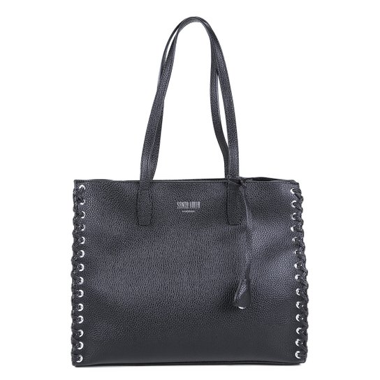 Bolsa Shopper Santa Lolla Floater Feminina - Preto