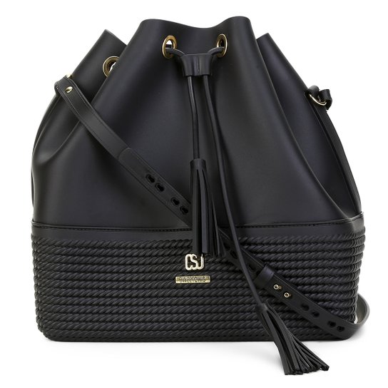 Bolsa Sweetchic Caracas Amarração Feminina - Preto