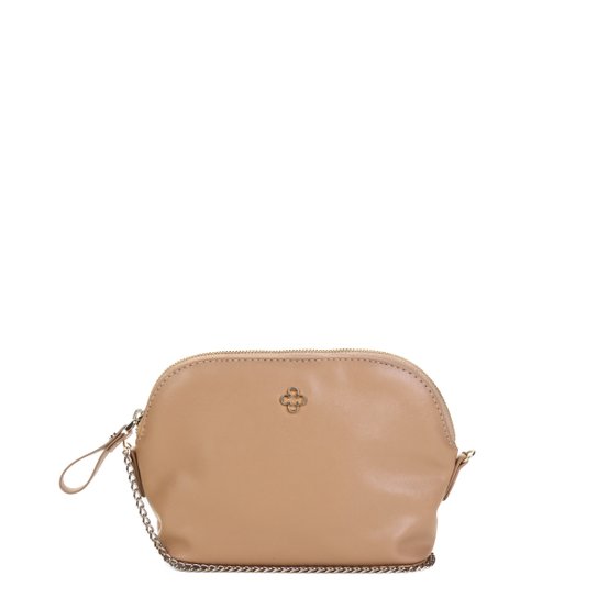 Bolsa Transversal Capodarte Soft New Feminina - Marrom Claro
