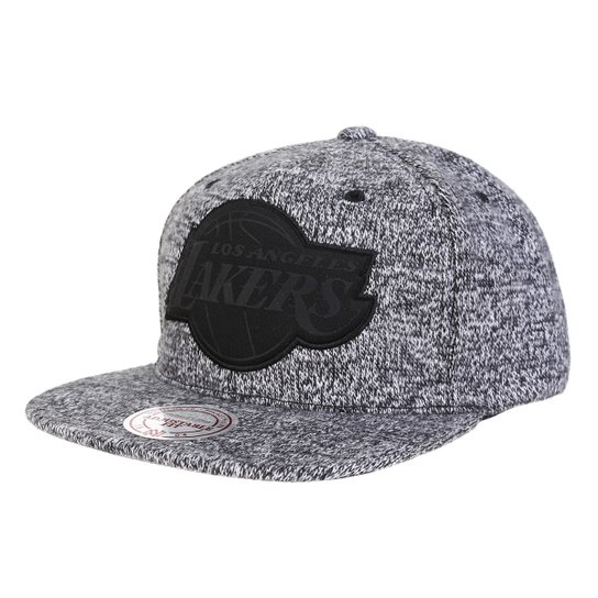 Boné Mitchell & Ness NBA Los Angeles Lakers Aba Reta Ease - Cinza