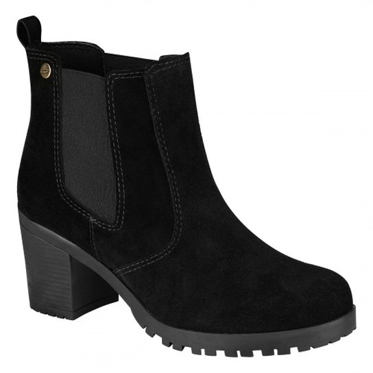 Bota Barth Shoes Bury Tratorada Feminina - Preto