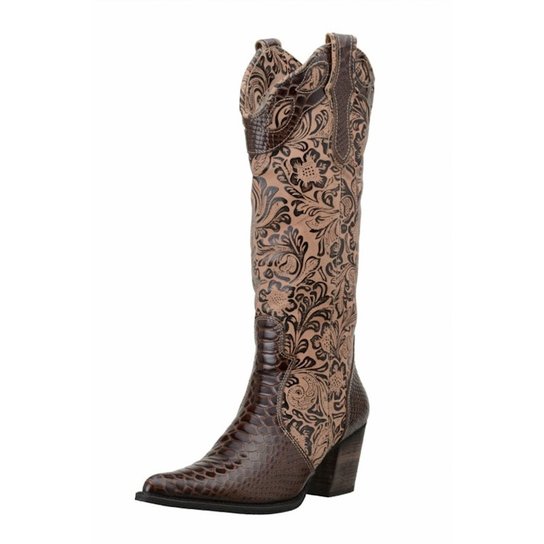 Bota Capelli Country Mogno - Marrom
