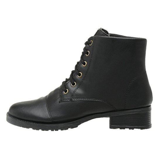 Bota Coturno 3LS3 Cano Baixo - Preto