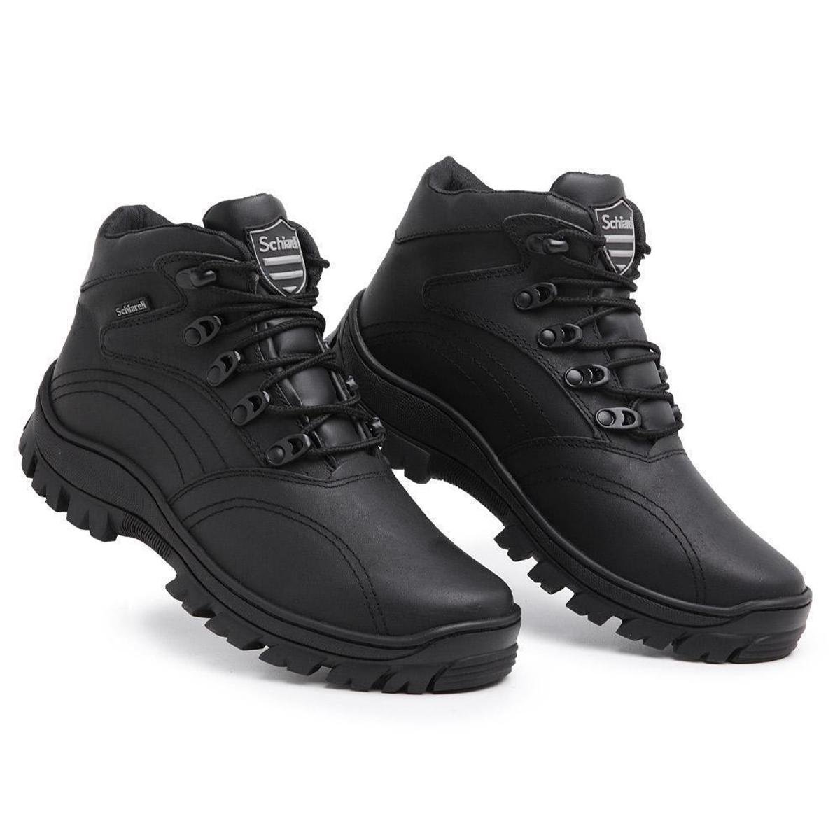 Bota Coturno Adventure Masculina 970 Tratorada Cano Baixo