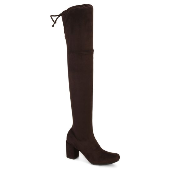 Bota Sense Over The Knee - Café