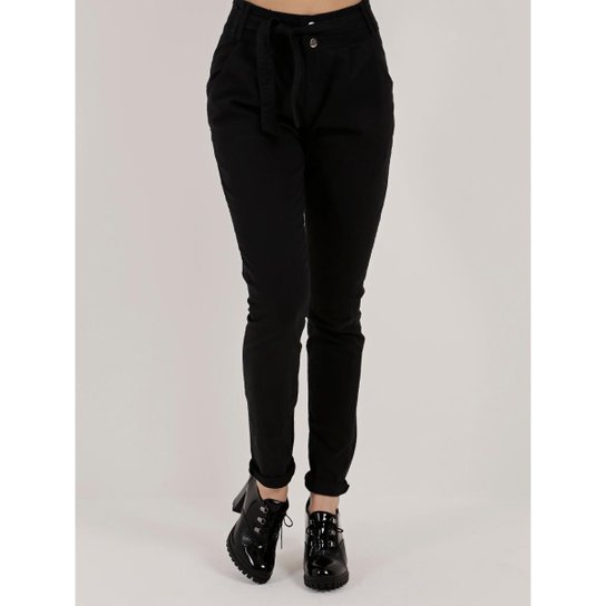 Calça Amuage Sarja Feminina - Preto