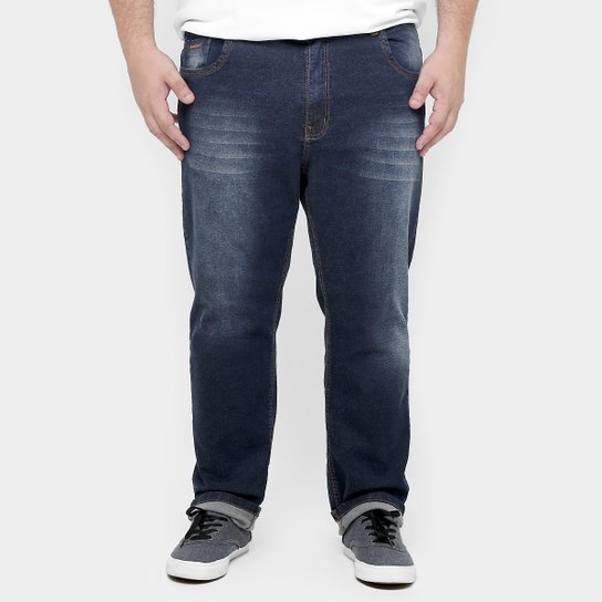 Calça Black Jeans Stone Plus Size Comfort Elastano - Jeans