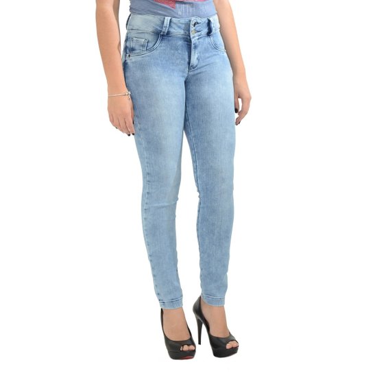 Calça Cigarrete Moché Fast Jeans - Jeans