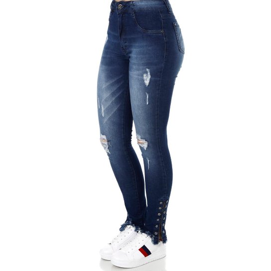 Calça Jeans Amuage Feminina - Azul