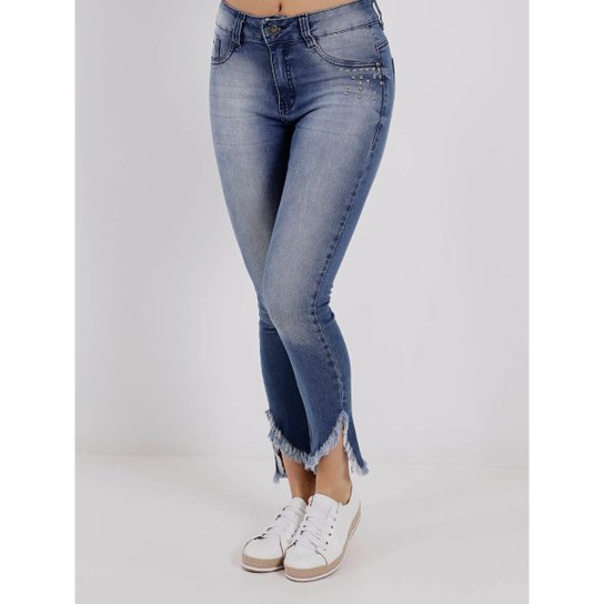 Calça Jeans Amuage Feminina - Azul