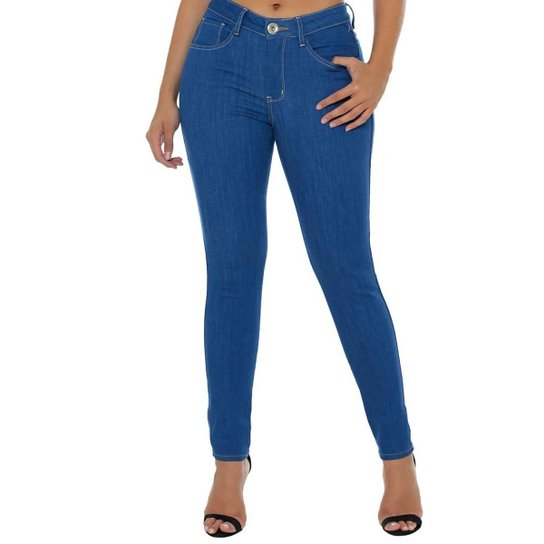 Calça Jeans Denuncia New Skinny - Azul