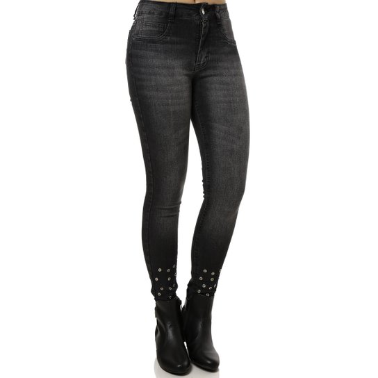 Calça Jeans Feminina Amuage - Preto