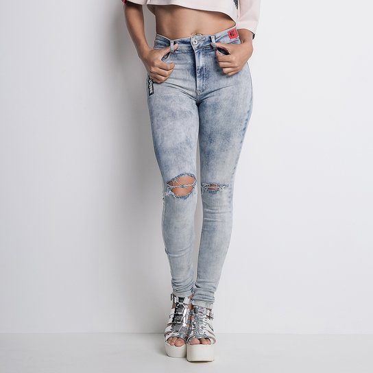 Calça Jeans High Blue - Jeans