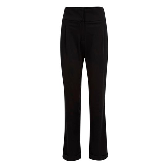 Calça Kika Simonsen Longa Malha Feminina - Preto