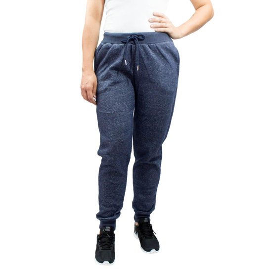 Calça Moletom Feminina Facinelli - Marinho