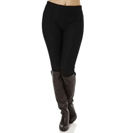 Calça Montaria Feminina Preto - Preto